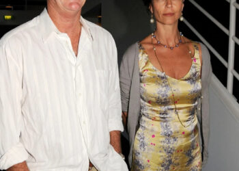 Bryan Brown and Rachel Ward at the premiere of