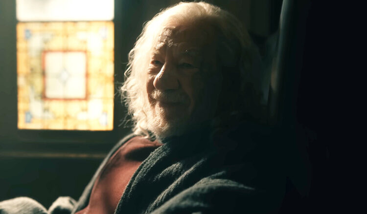 Ian McKellan smiling as Magneto in Avengers: Doomsday