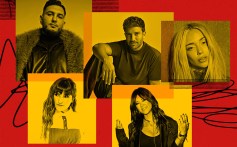 Omar Montes, Rozalén, Pablo Alborán, Vanesa Martín and Ana Mena.