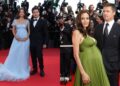 Vogue Williams announced that she is expecting her fourth child with husband Spencer Matthews at the Cannes Film Festival 2026, appearing in a light-blue Cinderella dress.