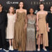 Maddox Jolie-Pitt, Vivienne Jolie-Pitt, Angelina Jolie, Knox Jolie-Pitt, Shiloh Jolie-Pitt, and Zahara Jolie-Pitt attend the Los Angeles Premiere of Marvel Studios'