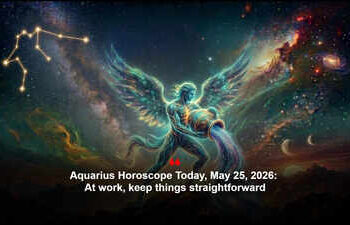 Aquarius Horoscope Today, May 25, 2026: At work, keep things straightforward