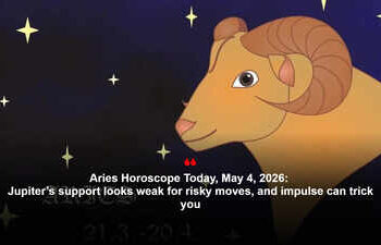 Aries Horoscope Today, May 4, 2026: Jupiter’s support looks weak for risky moves, and impulse can trick you