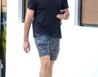 Armie Hammer in West Hollywood on May 27Credit: KONY / BACKGRID