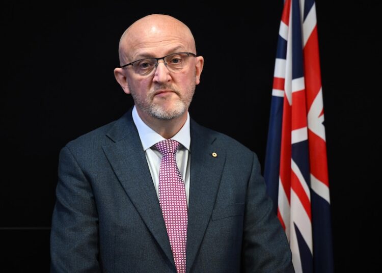Director-General of the Australian Security Intelligence Organisation (ASIO) Mike Burgess