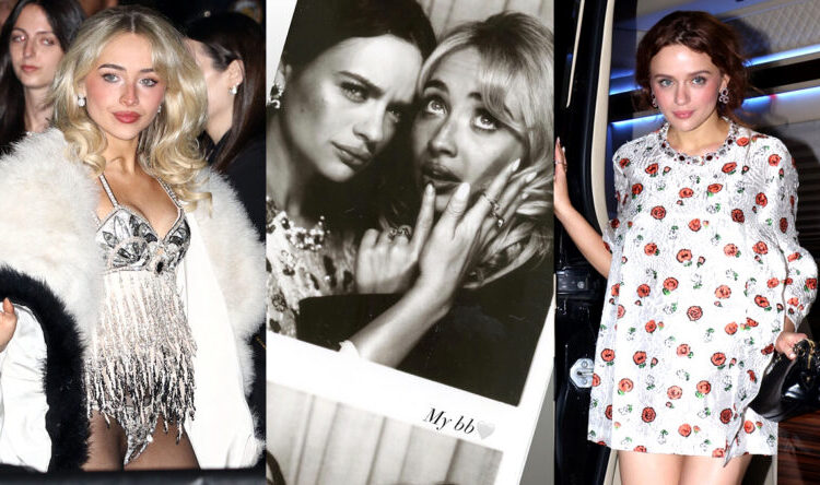 Sabrina Carpenter and Joey King at Met Gala after party