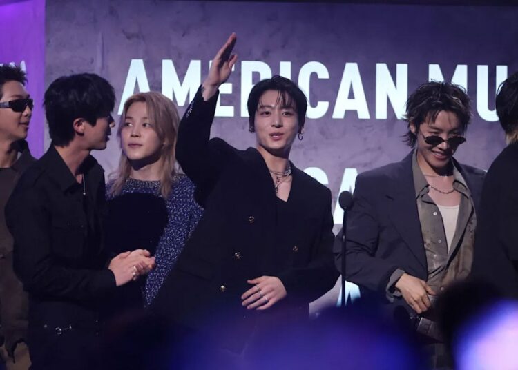 BTS' 'Swim' scored major win at 2026 American Music Award