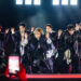 BTS performs during ″BTS The Comeback Live: Arirang″ in Gwanghwamun Square in central Seoul on March 21. [NETFLIX/BIG HIT MUSIC]