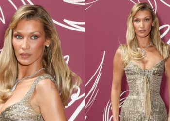 Bella Hadid Wears Archival Elie Saab to Chopard's Miracle Gala