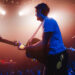 Indy musician Michael Marcagi performing for fans