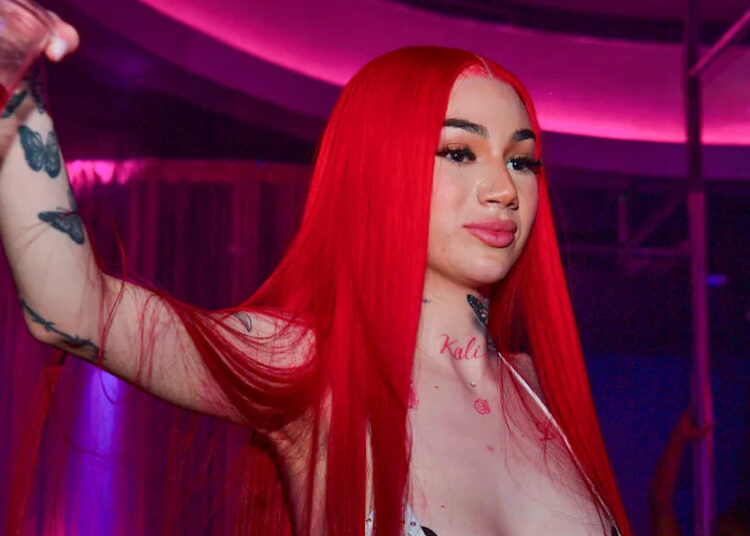 Bhad Bhabie attends Bhabie City Hosted By Bhad Bhabie at Magic City on March 27, 2025 in Atlanta, Georgia.
