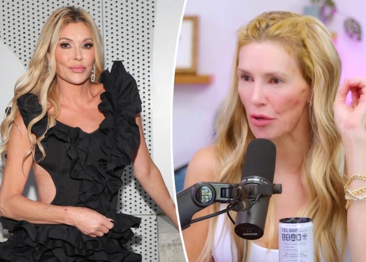 Brandi Glanville thinks she has a 'sexually transmitted ringworm' in her throat