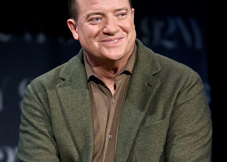 Brendan Fraser Makes Rare Red Carpet Appearance With Kids Griffin, Leland