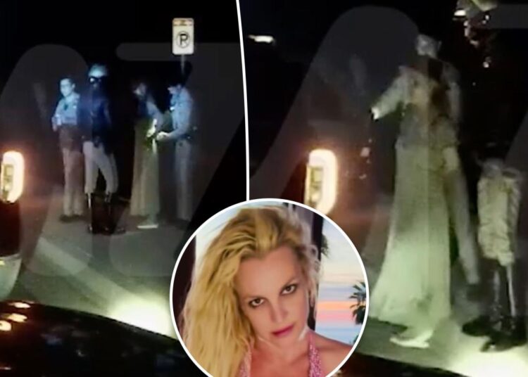 Britney Spears fails sobriety test in DUI arrest video