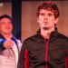 Jimin Moon and Jay Armstrong Johnson in 'Heated Rivalry: The Unauthorized Musical Parody'Credit: Matthew Murphy