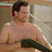 Scott McGillivray takes his shirt off on 'Rock the Block.'Credit: HGTV