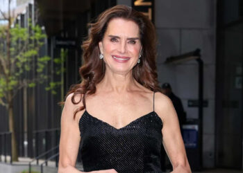 Brooke Shields on April 30, 2026 in New York CityCredit: Jason Howard/Bauer-Griffin/GC Images