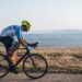 a person cycling outside