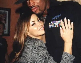 Carmen Electra and Dennis RodmanCredit: Ponopresse/Shutterstock
