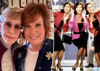 Carol Burnett, 93, reunites with co-star Vicki Lawrence, 77, decades after beloved sitcom