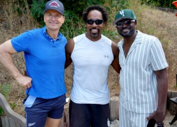 Celebrities play pickleball at Emmys Pickleball Slam