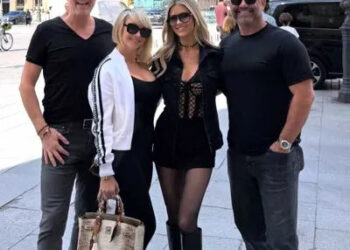 Christina Haack with boyfriend Chris Larocca and friends in ParisCredit: Christina Haack/Instagram