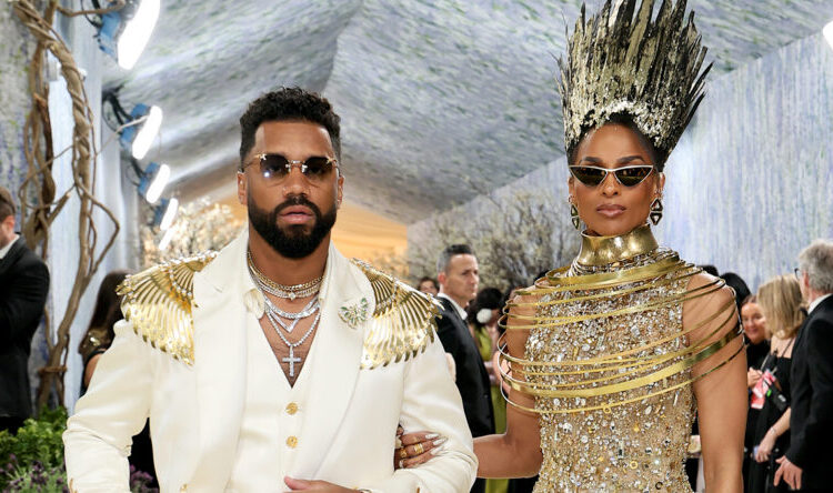 Russell Wilson and Ciara at 2026 Met Gala