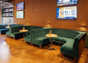 At South End Hideaway, expect a cozy, living room feel throughout the 1,500 square-foot space.