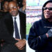 (L-R) Kanye West, Dame Dash and Jay-Z.