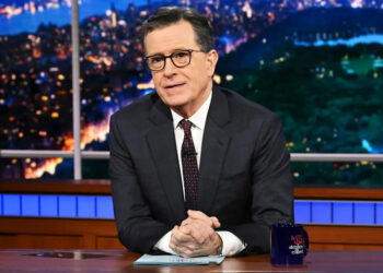 'The Late Show With Stephen Colbert'Credit: Scott Kowalchyk/CBS