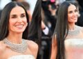 Demi Moore Goes Custom in Jacquemus for the Cannes Film Festival