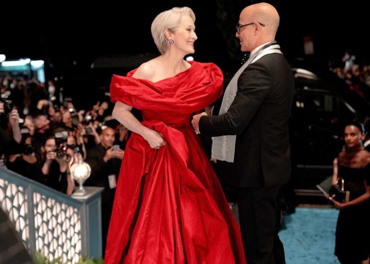 Meryl Streep and Stanley Tucci in 'The Devil Wears Prada 2'Credit: Macall Polay/20th Century Studios