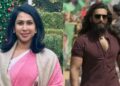 Dr Shama Mohamed and Ranveer Singh