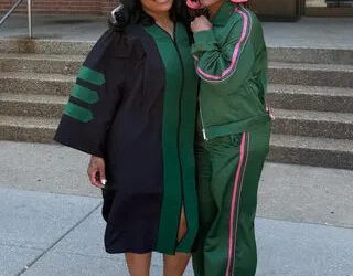 Shay Taylor-Allen and her mother.Credit: @shaytaylorallen