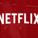 Netflix logo on red filter.