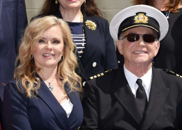 Princess Cruises and Cast of 'The Love Boat' Hollywood Walk of Fame Honorary Star Plaque Ceremony - Jill Whelan and Gavin MacLeodMEGA