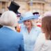 Members of the British royal family attend a garden party at Buckingham Palace on May 6, 2026 (Aaron Chown/PA Images/Alamy)
