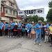 Runners prepare for the 2019 Beer Run. Photo by Jeramey Jannene.