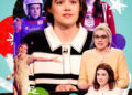 collage of several photos of SNL comedian Jane Wickline