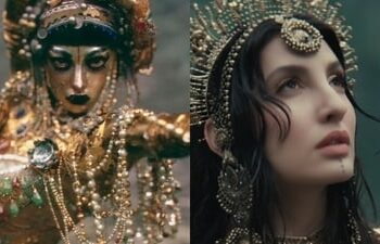 Stills from Jibaro and Nora's latest song Body Roll.