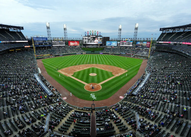 Fan hospitalized after falling into bullpen at Rate Field during White Sox's win over Royals