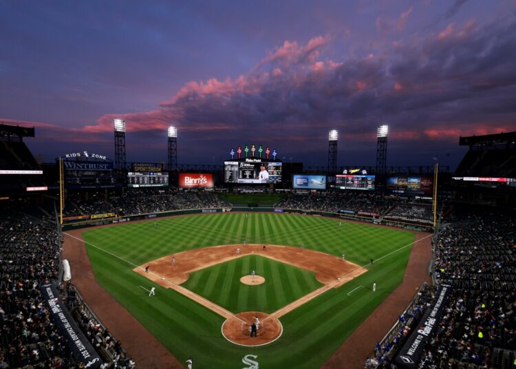 Fan hospitalized after falling into bullpen at Rate Field during White Sox, Royals game
