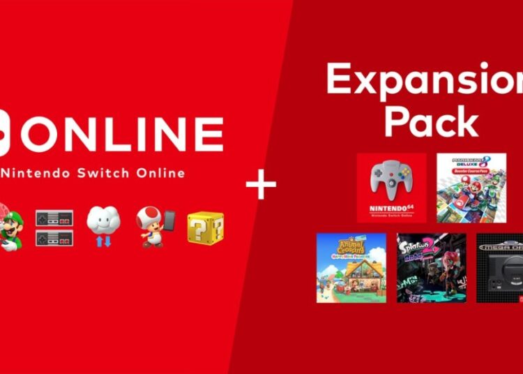 switch online + expansion pack latest update