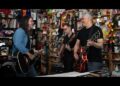 Foo Fighters take part in a Tiny Desk Concert, playing new songs alongside their...