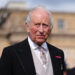 King Charles at a Buckingham Palace garden party