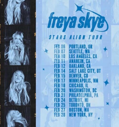 Freya Skye unveils the 2026 Stars Align Tour