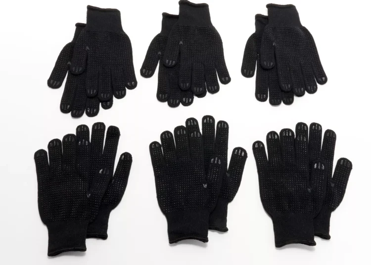 Martha Stewart Set of 6 Dual Sided Gardening Gloves
