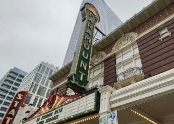 The Paramount Theatre on Congress Avenue in Austin.