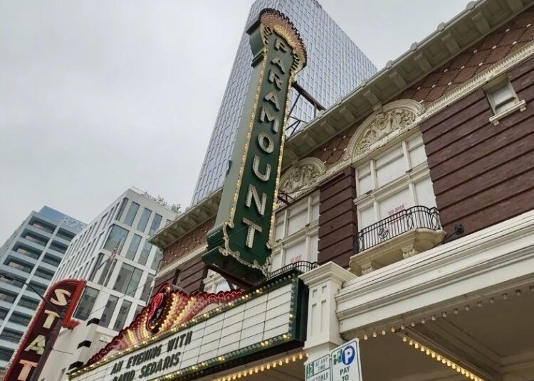 The Paramount Theatre on Congress Avenue in Austin.