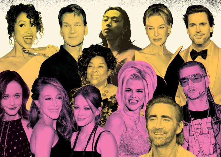 Houstonia collage of celebrities from Houston